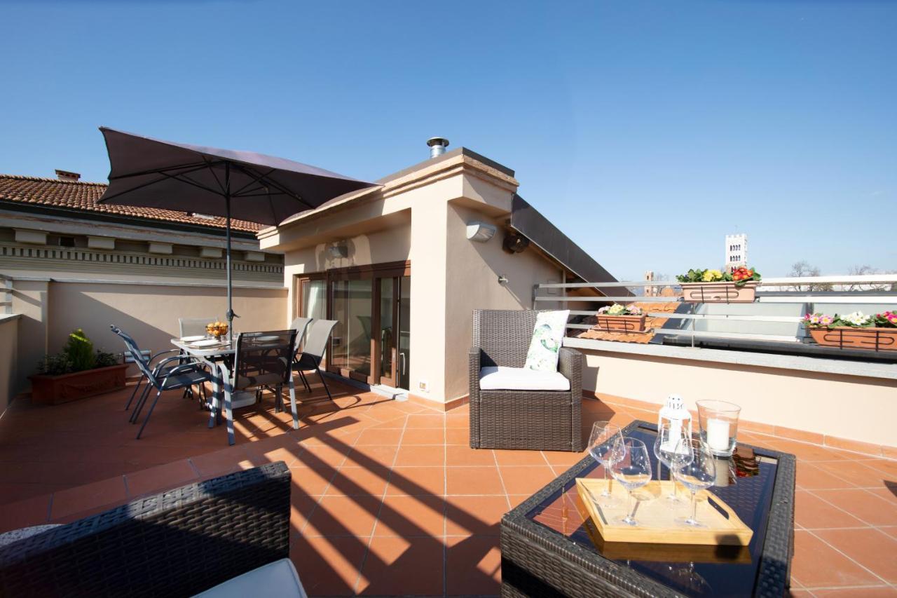 Rooftop Delight With Terrace Lucca Exterior photo